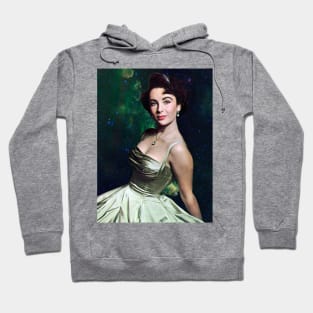 Elizabeth Taylor in Space: Starlight Starlets Hoodie